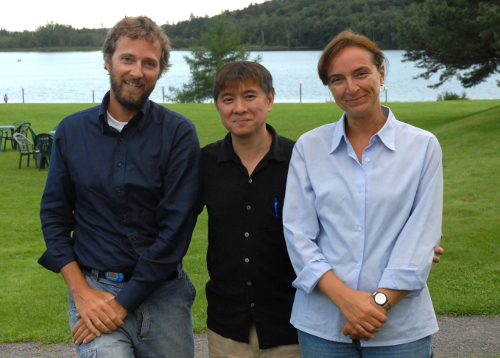 Maestro Jeffrey Yuen con Emilio Simongini e Leda Bultrini