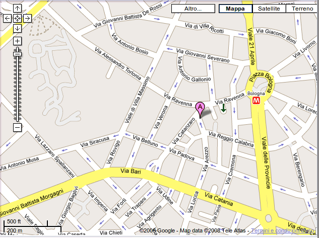 Mappa di Roma